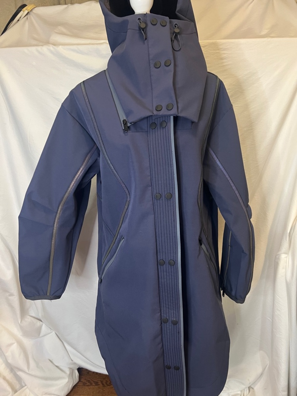 FP Movement by Free People Moon Magic Reflective Parka Rain Coat - Picture 3 of 16